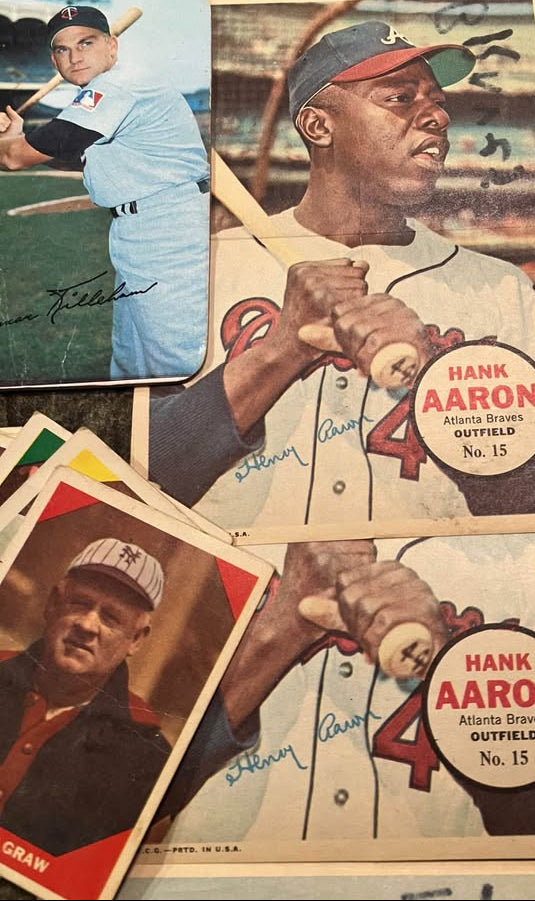 Vintage Baseball Lot - 1960s Cards and Posters