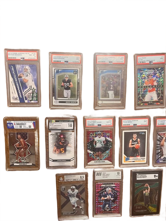 Card collection. Slabs/#’d cards/rookies/case hits