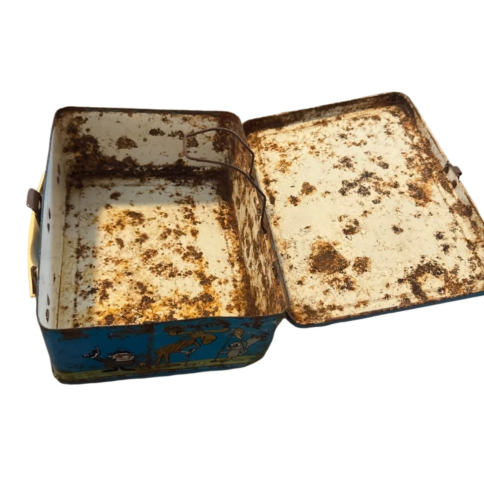 Very Rare 1962 Rocky & Bullwinkle Vintage lunchbox