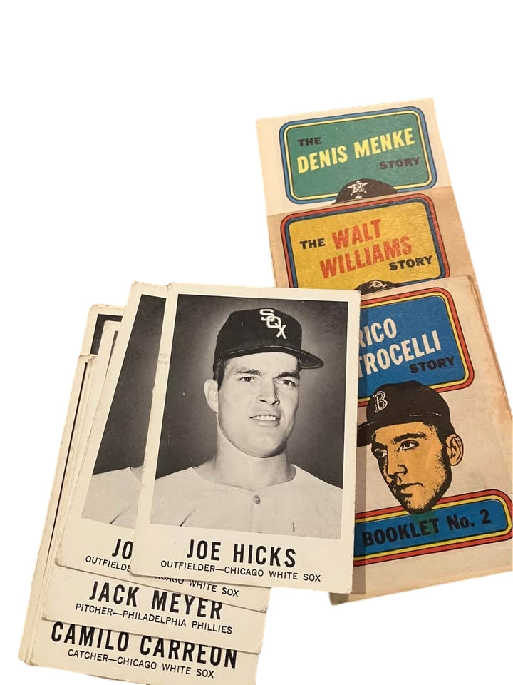 Vintage Baseball Lot - 1960s Cards and Posters