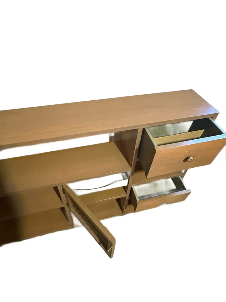 Vintage MCM floating cabinet