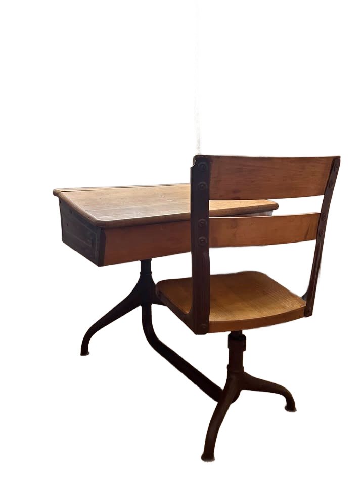 Vintage School Desk