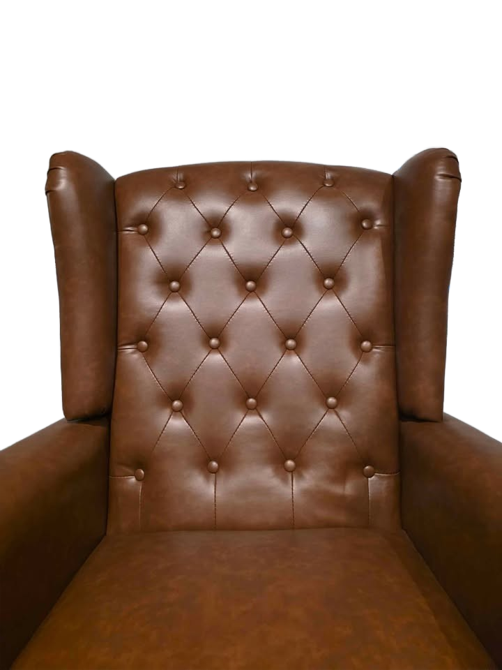 Matching wing back chairs