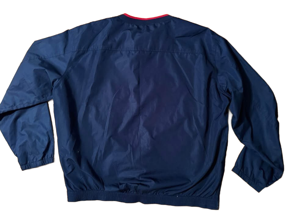 Polo by Ralph Lauren golf men’s vintage navy/red pullover, windbreaker jacket size XL