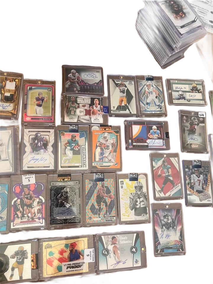 Card collection. Slabs/#’d cards/rookies/case hits