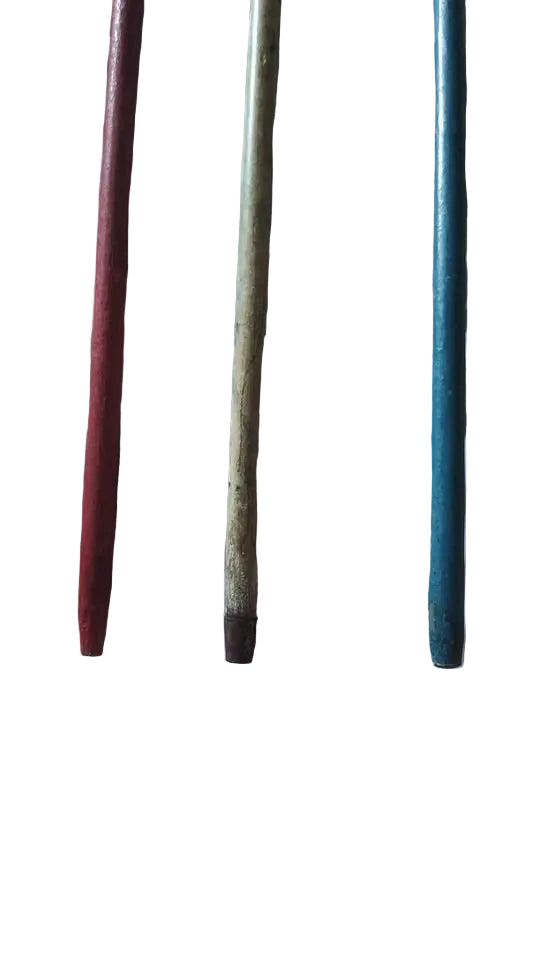 Vintage antique porcelain carnival canes