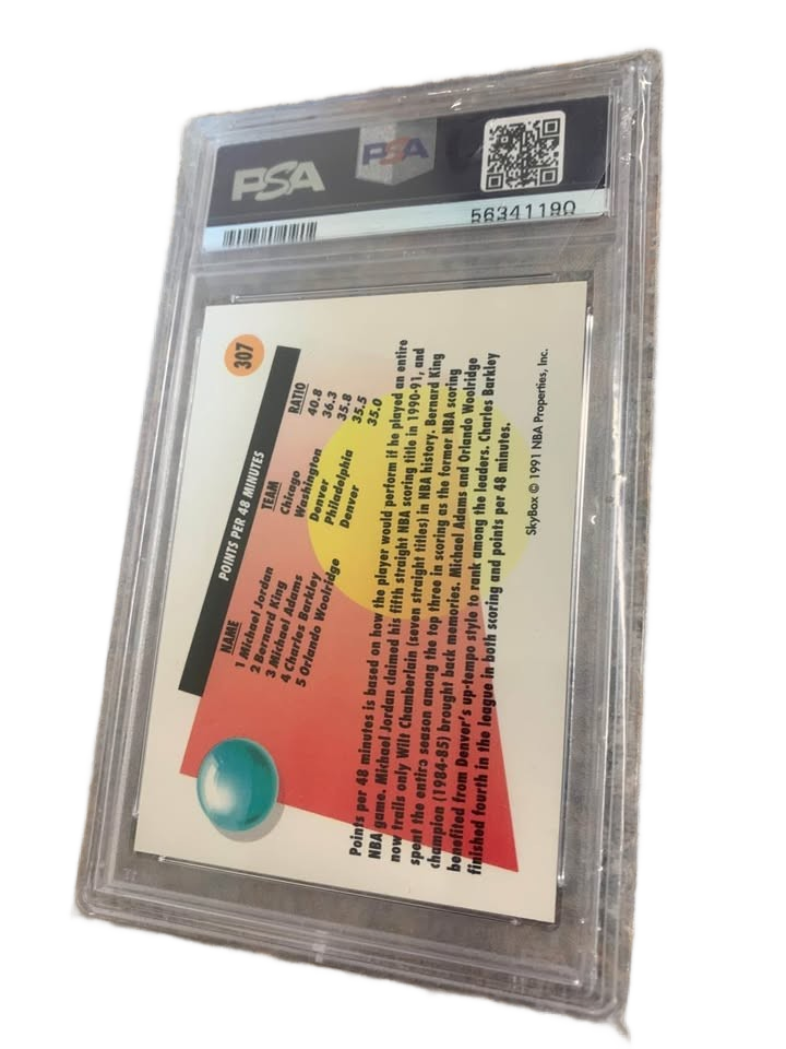 1991 Skybox Michael Jordan #307