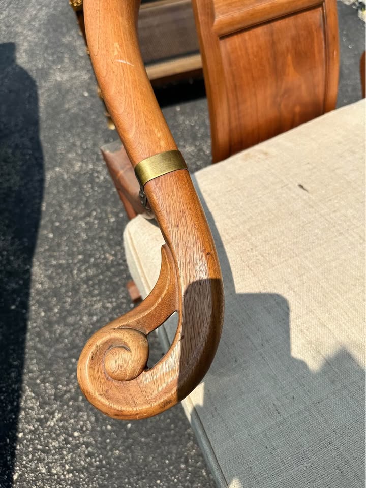 1950s, Vintage Michael Taylor for Baker Far East Collection Antique