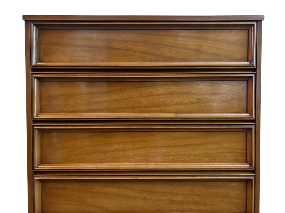 4-Drawer “DIXIE” MCM Highboy/Dresser/Chest