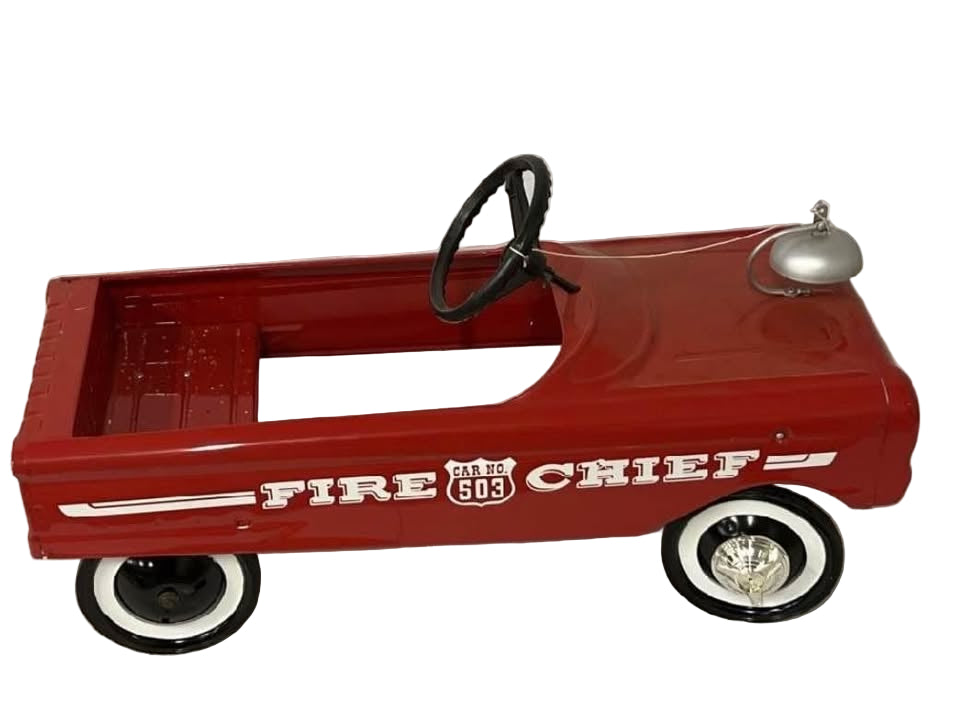 VINTAGE AMF FIRE CHIEF #503 PEDAL CAR