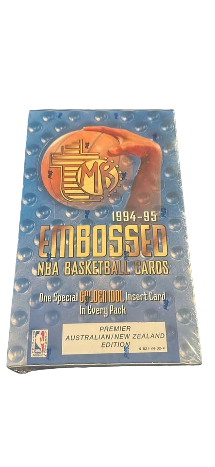 Topps 1994-95 EMBOSSED NBA Basketball trading cards Factory Sealed