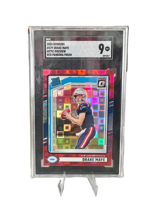 2024 Optic Drake Maye Red Pandora SGC 9