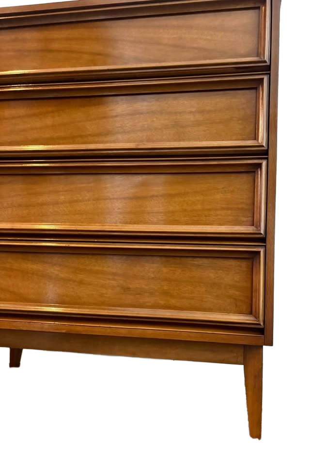 4-Drawer “DIXIE” MCM Highboy/Dresser/Chest