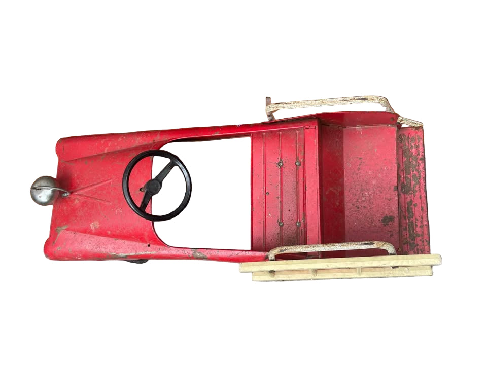 Antique Pedal Car fire truck