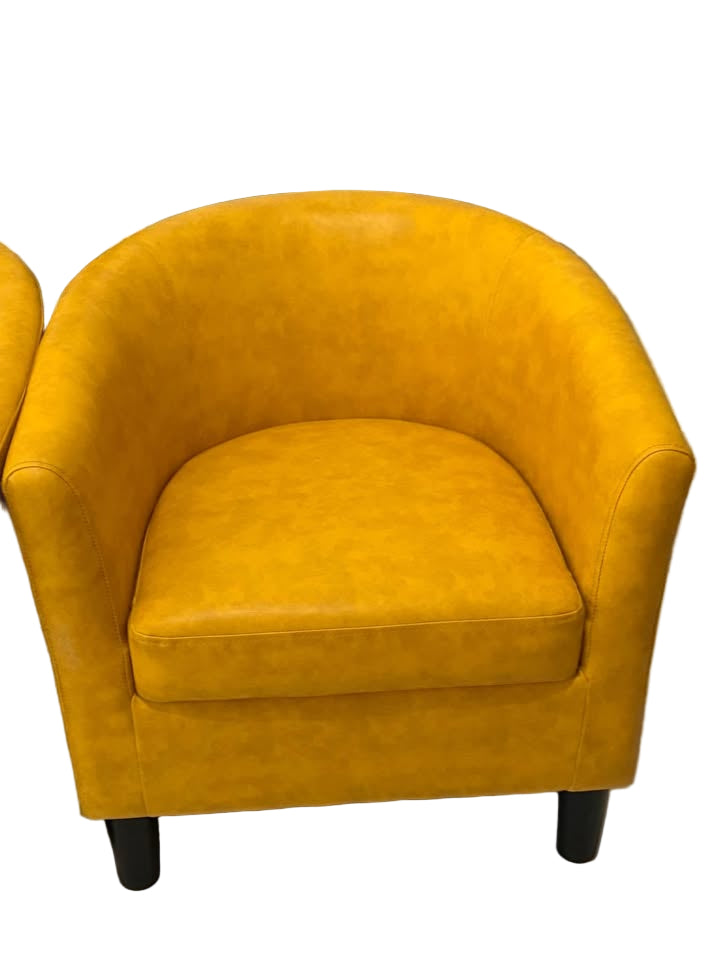 Vintage style chairs and foot rest