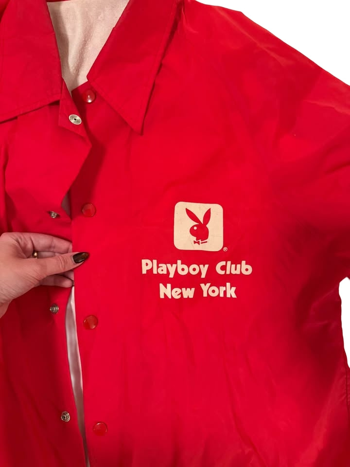 vintage playboy windbreaker