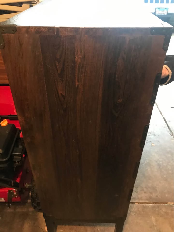 2 Antique Japanese Style Vintage Apothecary Dressers/Cabinets