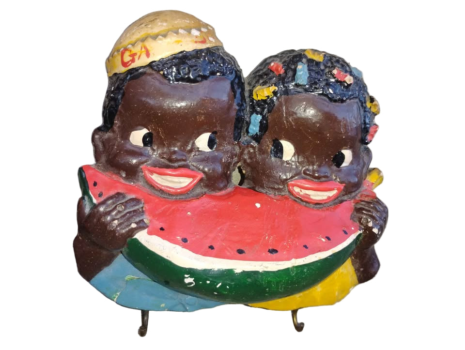 Folk art pieces quantity 2 antique