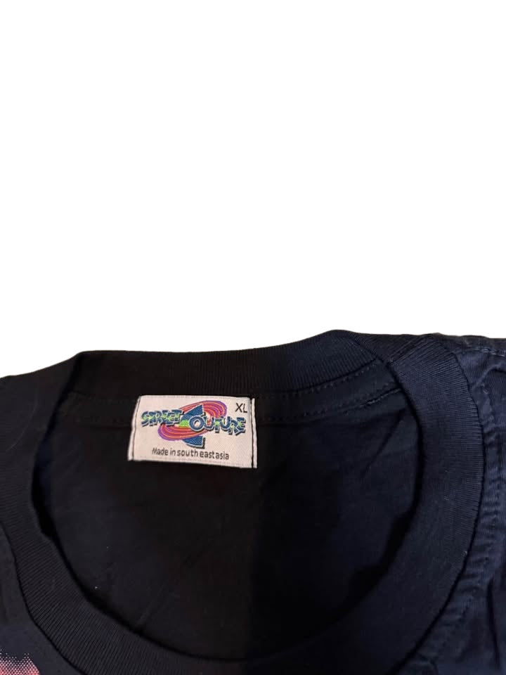 Chicago Bulls Custom Bootleg Screen Printed Shirt Michael Jordan Pippen Size XL