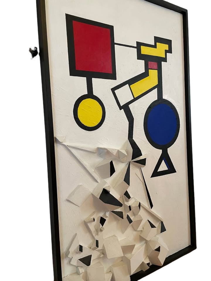 Large sculptural wall art