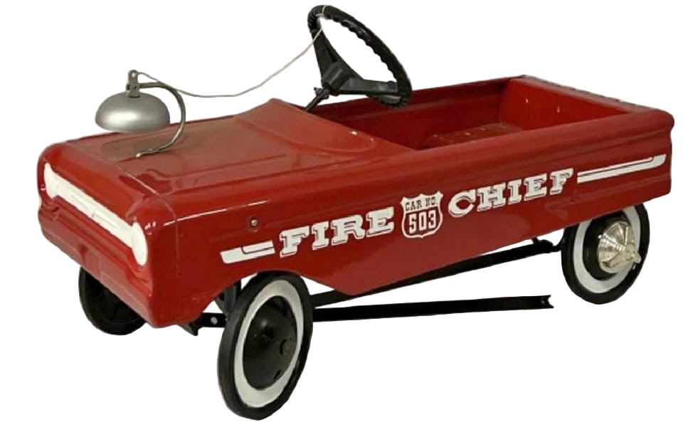 VINTAGE AMF FIRE CHIEF #503 PEDAL CAR