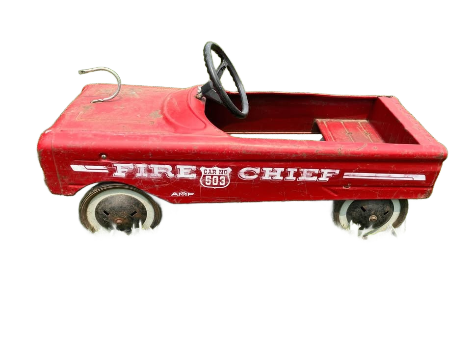 AMF Fire Chief 503 fire truck pedal car