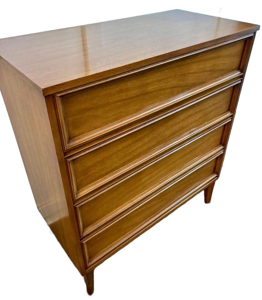 4-Drawer “DIXIE” MCM Highboy/Dresser/Chest