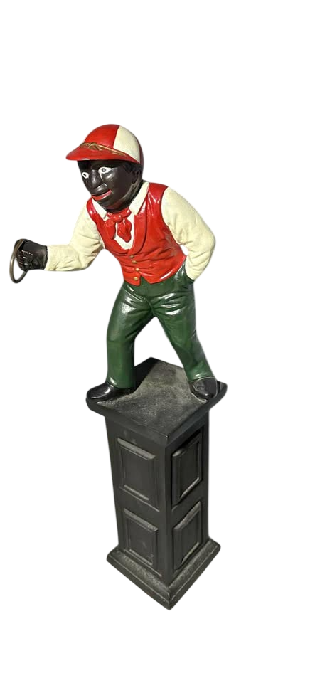 Cast Iron Lawn Jockey