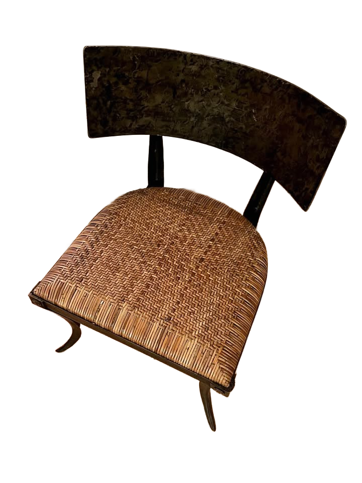 Metal Klismos Chair by Ched Berenguer-Topacio