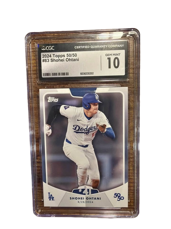 2024 Topps 50/50 Shohei Ohtani #83 CGC 10