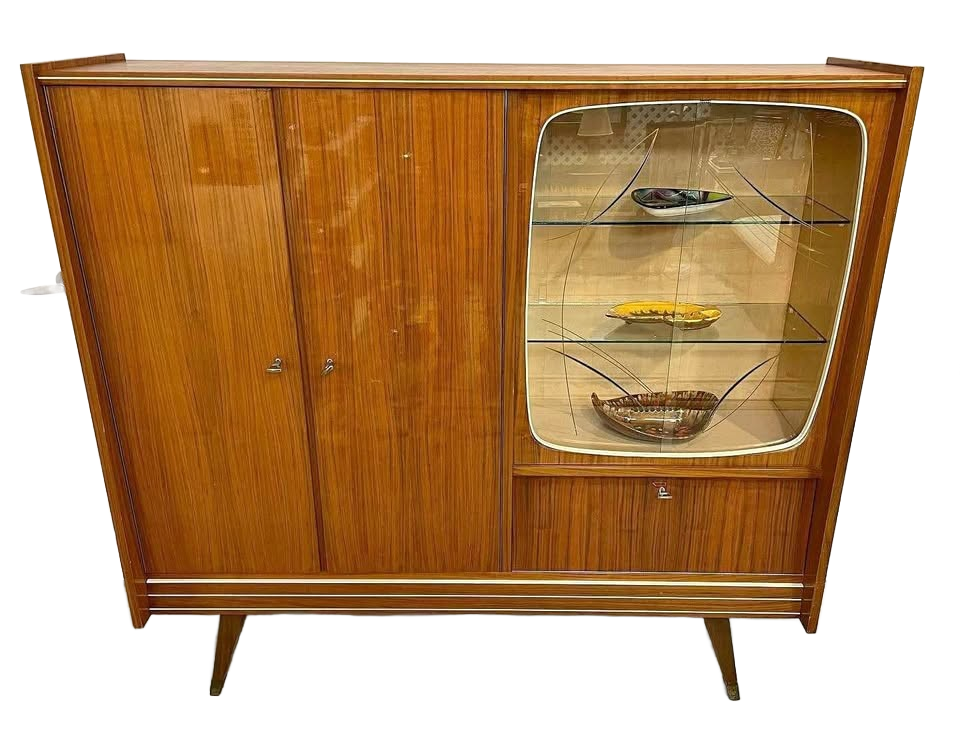 Vintage Mid-Century German Shrank (Shrunk) Cabinet