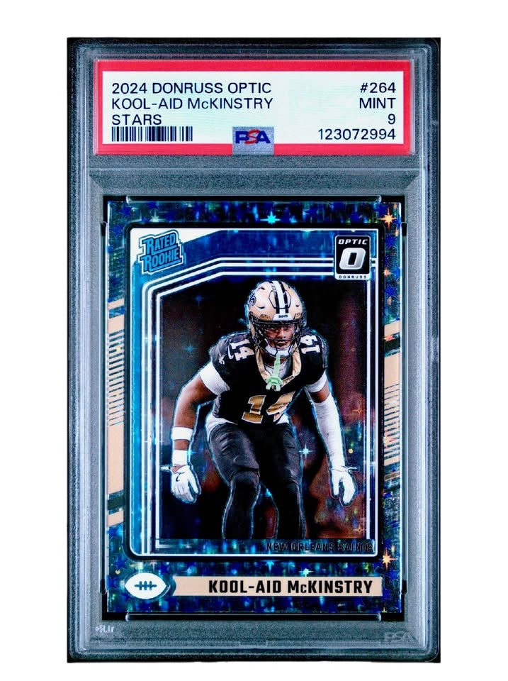 2-PSA GRADED FOOTBALL CARDS