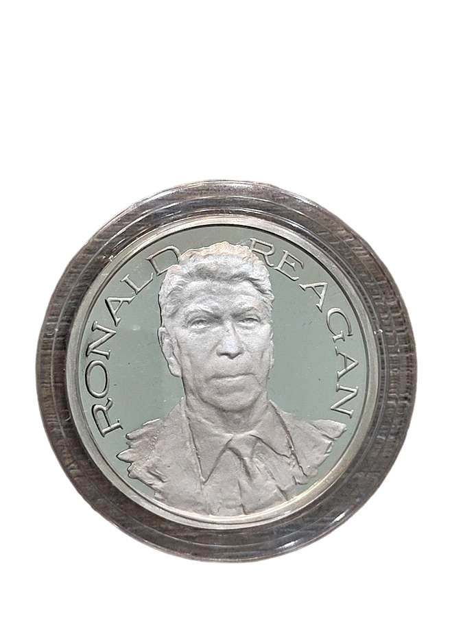 1981 Ronald Reagan Official Inaugural .999 Silver Medal. Medallic Art Co. Lmtd Ed.