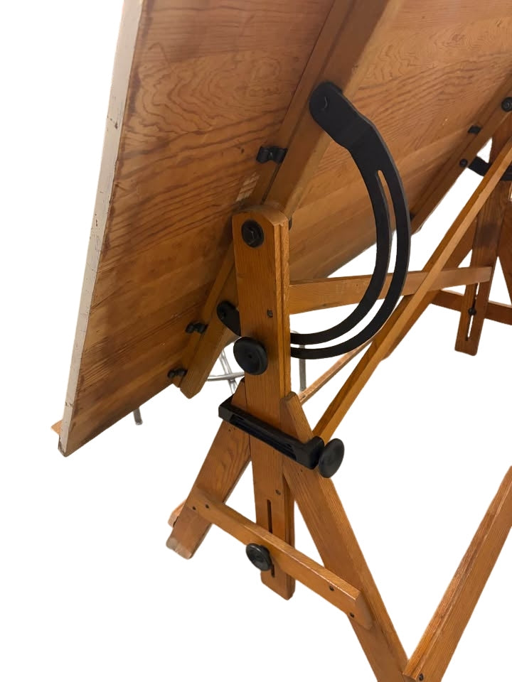 Antique Keuffel and Esser drawing/drafting table