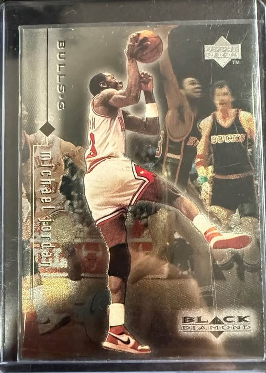 Michael Jordan Graded + Raw Lot (4). Clean Looking Slabs