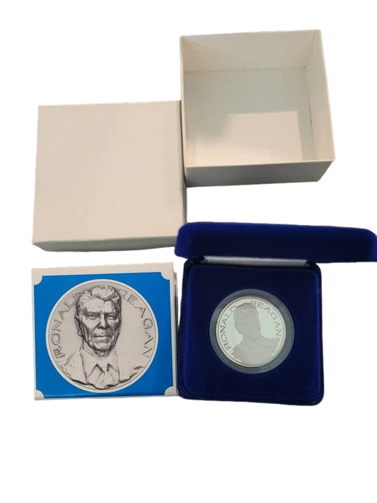 1981 Ronald Reagan Official Inaugural .999 Silver Medal. Medallic Art Co. Lmtd Ed.