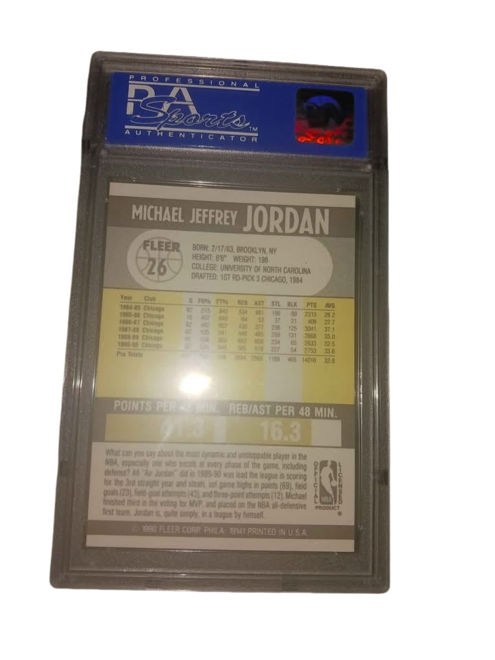 Michael Jordan Card PSA 9