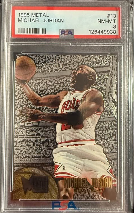 Michael Jordan Graded + Raw Lot (4). Clean Looking Slabs