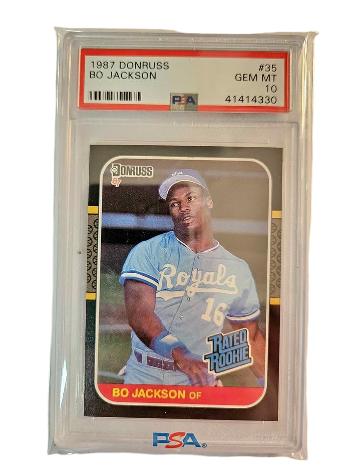 1987 Donruss PSA 10 Bo Jackson Rookie