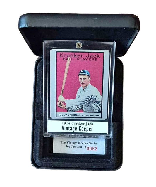 Limited Cracker Jack 'Shoeless' Joe Jackson Card (#62/100)