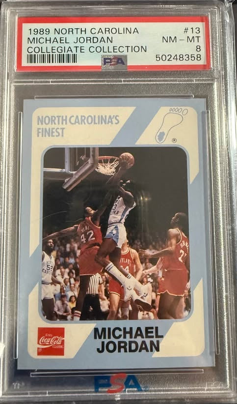 Michael Jordan Graded + Raw Lot (4). Clean Looking Slabs