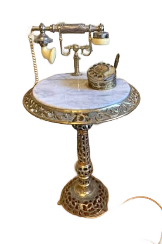 Vintage Rare Sultans Phone Table