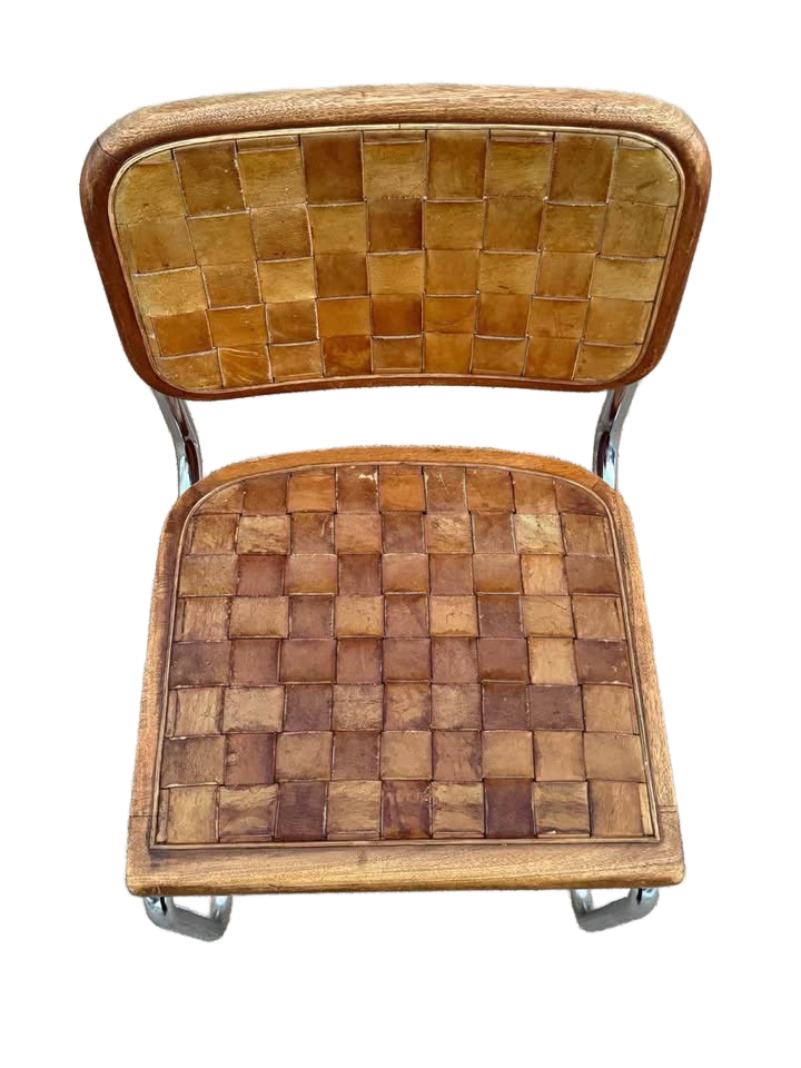 4x cesca leather chairs