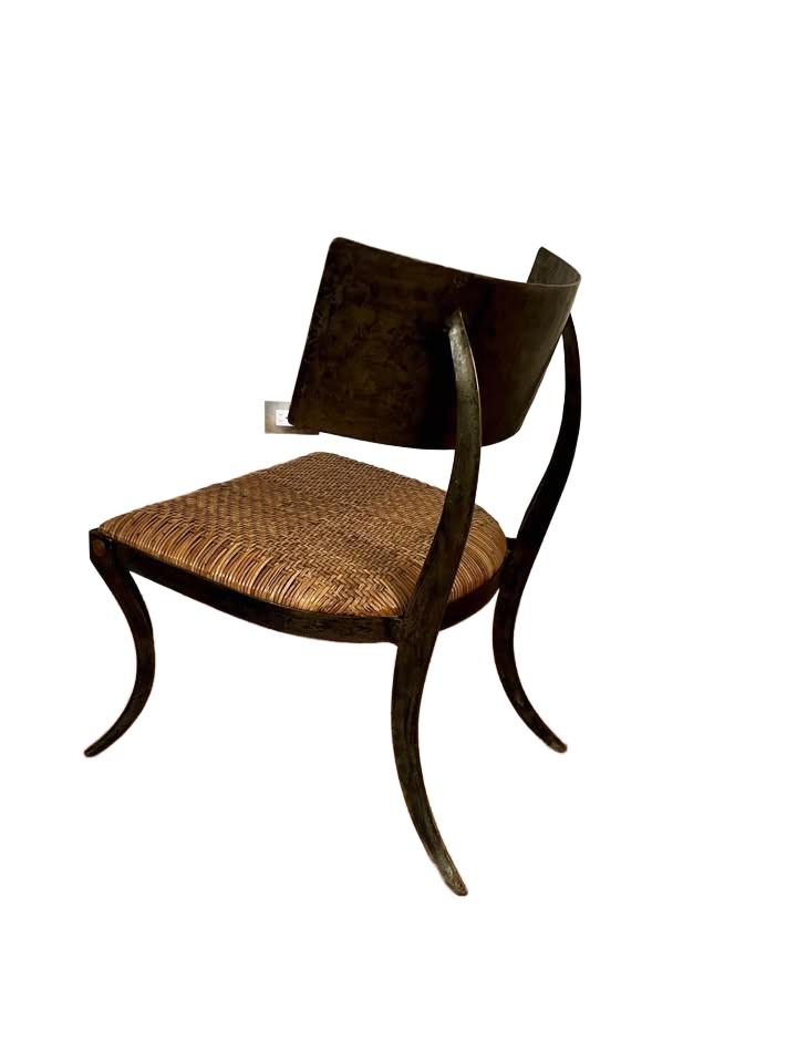 Metal Klismos Chair by Ched Berenguer-Topacio