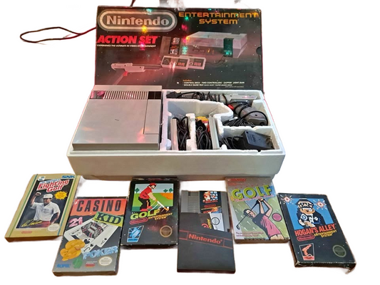 NINTENDO ACTION SET ENTERTAINMENT SYSTEM