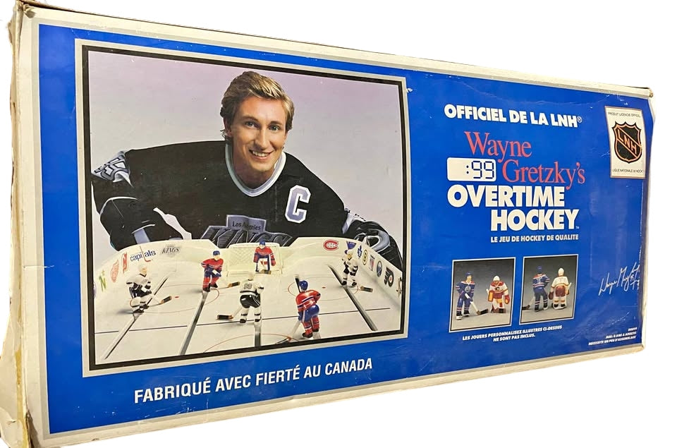 Vintage Wayne Gretzy’s Overtime Hockey table top game