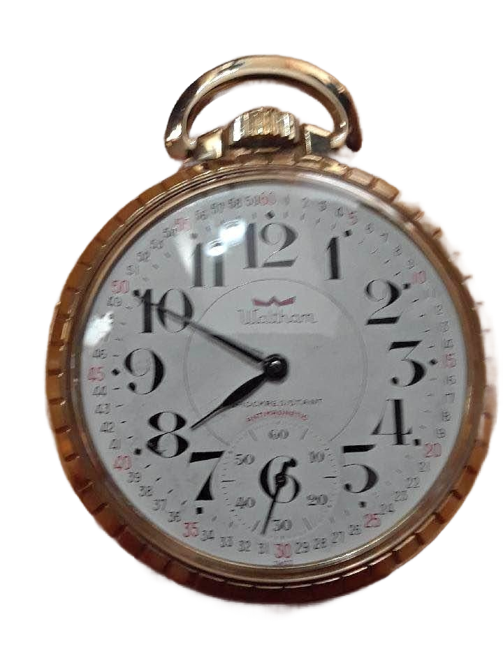 Vintage watch. Waltham Pocket watch.