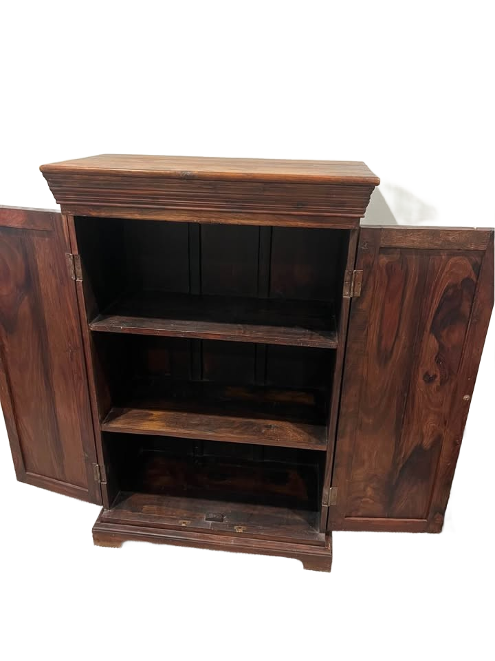 Carved Indonesian style cabinet