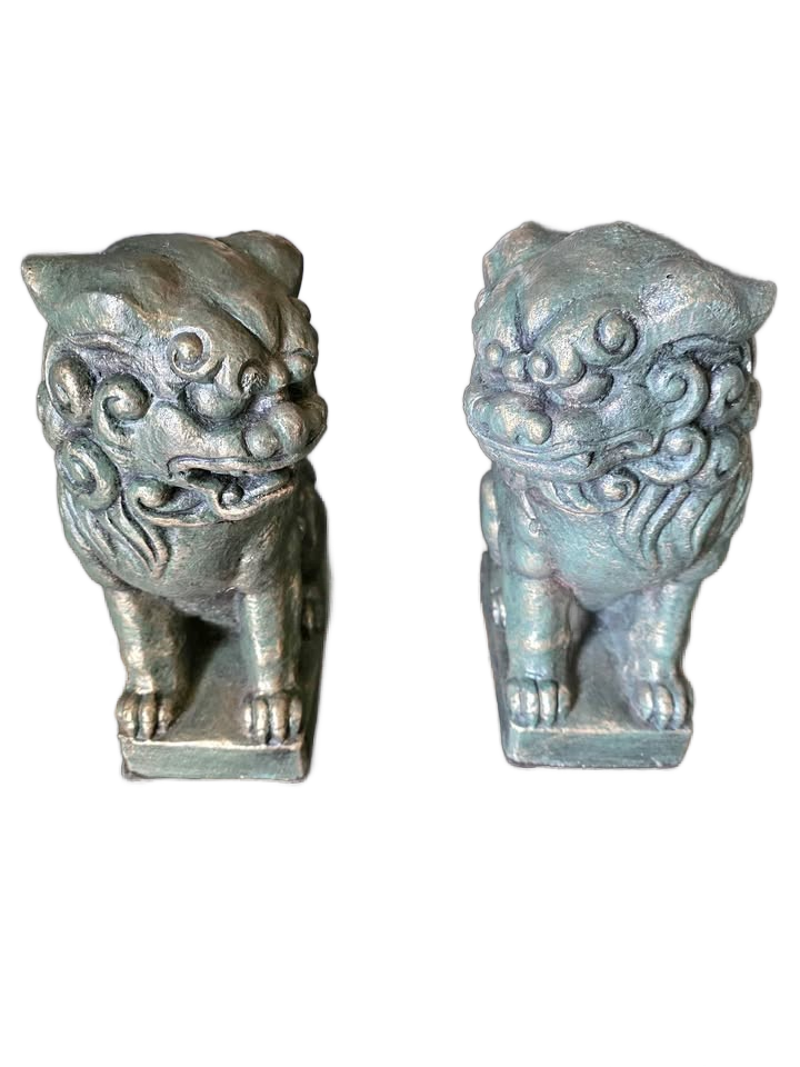 Foo dogs chinese Stone Imperial Palace Henry Studio