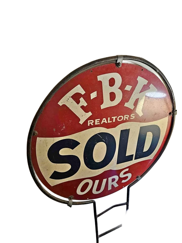 Vintage Metal Sign